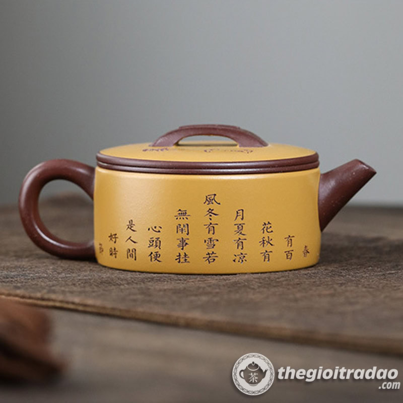 Ấm Tử Sa Hán Ngõa Đạt Ma Sư Tổ 150ml 15 am tu sa han ngoa khac dat ma su to 150ml--7