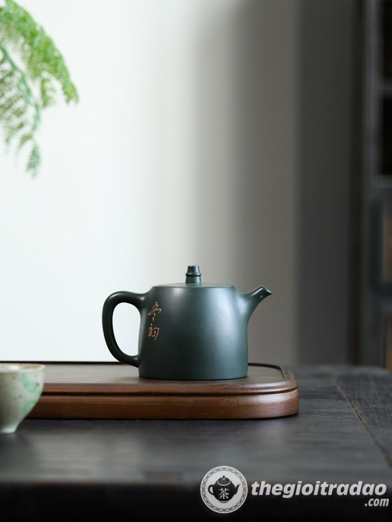 Ấm Tử Sa Tuyết Sơn Hán Đạc Mặc Lục Nê 270ml 13 am tu sa tuyet son han dac mac luc ne 270ml--16