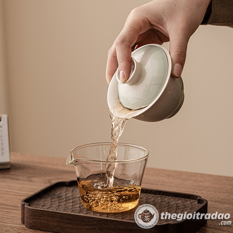 Bộ Ấm Trà Du Lịch Sứ Cảnh Đức Kèm Hộp Đựng 15 bo am pha tra su canh duc co tui xach dep--7