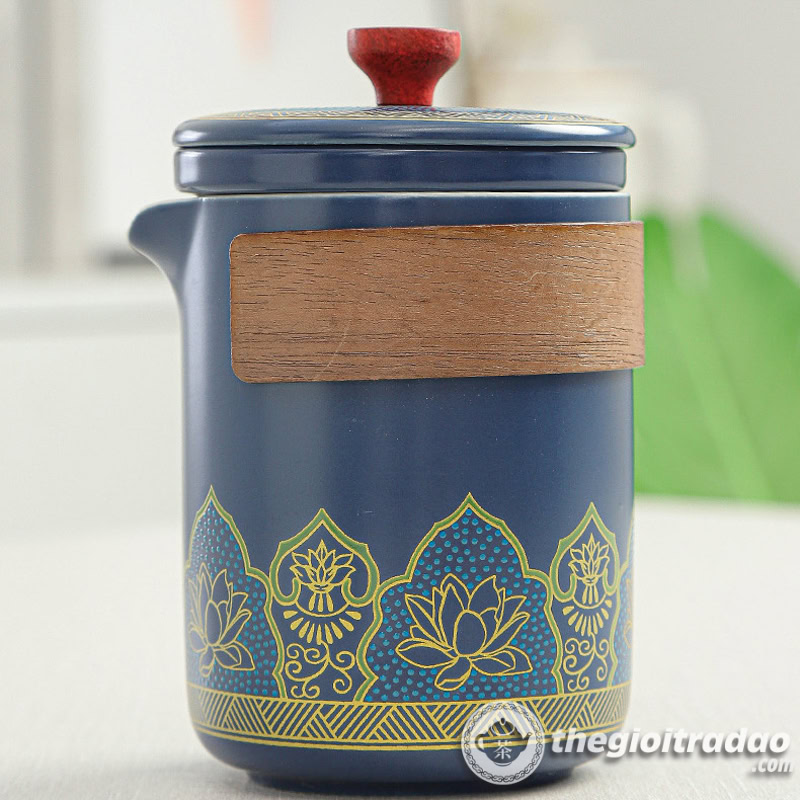 Bộ Ấm Trà Du Lịch Kèm Khay, Xách Tay Cao Cấp 15 bo am tra du lich kem khay xach tay cao cap--18