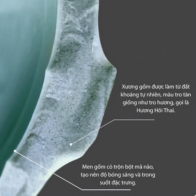 Chén Trà Nhữ Diêu Miệng Hoa Men Ngọc 75ml 13 chen uong tra nhu dieu mieng hoa men ngoc 75ml--12