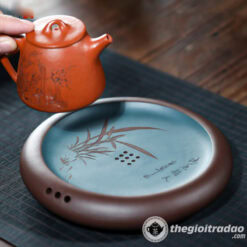 Khay Đặt Ấm Trà Tử Sa Nghi Hưng Cao Cấp 6 De dat am, khay duong am gom tu sa cao cap-4085879547