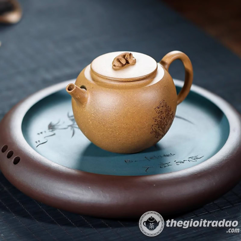 Khay Đặt Ấm Trà Tử Sa Nghi Hưng Cao Cấp 14 De dat am, khay duong am gom tu sa cao cap-4085879547-5