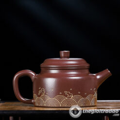 Ấm Tử Sa Đức Chung Quan Hải Tử Nê 220ml 6 am tu sa duc chung quan hai tu ne 220ml-