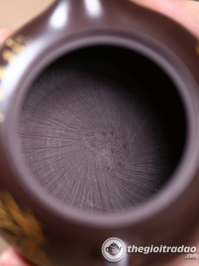 Ấm Tử Sa Tây Thi Kim Trúc Tử Nê 260ml 16 am tu sa tay thi kim truc tu ne 260ml--10