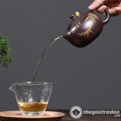 Ấm Tử Sa Tây Thi Kim Trúc Tử Nê 260ml 8 am tu sa tay thi kim truc tu ne 260ml--2