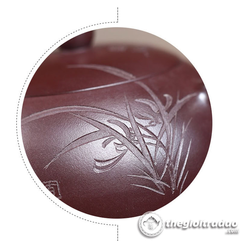 Ấm Tử Sa Nghi Hưng Tây Thi Tử Nê 420ml 12 am tu sa tay thi nguyen khoang tu ne 420ml-