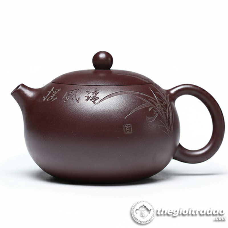 Ấm Tử Sa Nghi Hưng Tây Thi Tử Nê 420ml 18 am tu sa tay thi nguyen khoang tu ne 420ml-1