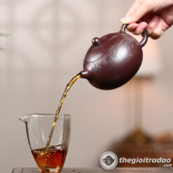 Ấm Tử Sa Nghi Hưng Tây Thi Tử Nê 420ml 8 am tu sa tay thi nguyen khoang tu ne 420ml--3