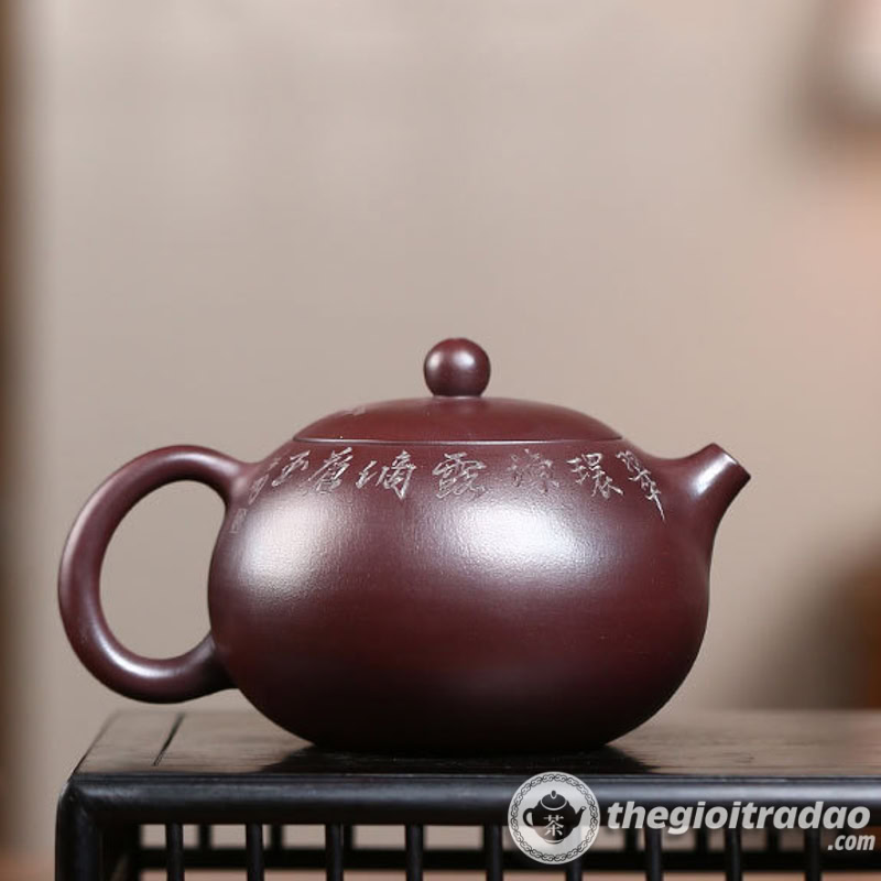 Ấm Tử Sa Nghi Hưng Tây Thi Tử Nê 420ml 11 am tu sa tay thi nguyen khoang tu ne 420ml--5