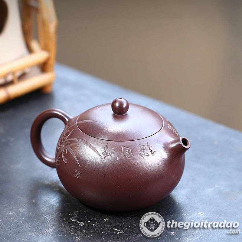 Ấm Tử Sa Nghi Hưng Tây Thi Tử Nê 420ml 13 am tu sa tay thi nguyen khoang tu ne 420ml--8