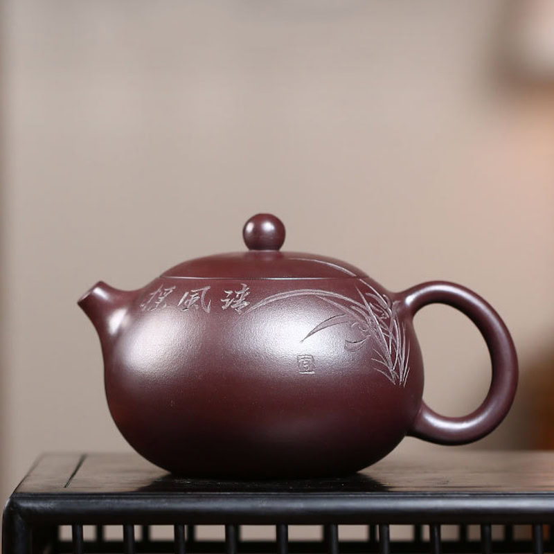 Ấm Tử Sa Nghi Hưng Tây Thi Tử Nê 420ml 1 am tu sa tay thi nguyen khoang tu ne 420ml--9