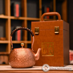 Bộ Bếp Điện Ấm Đồng Chạm Búa Thủ Công Cao Cấp 1500ml 7 bo bep dien am dong cham bua thu cong cao cap 1500ml--6