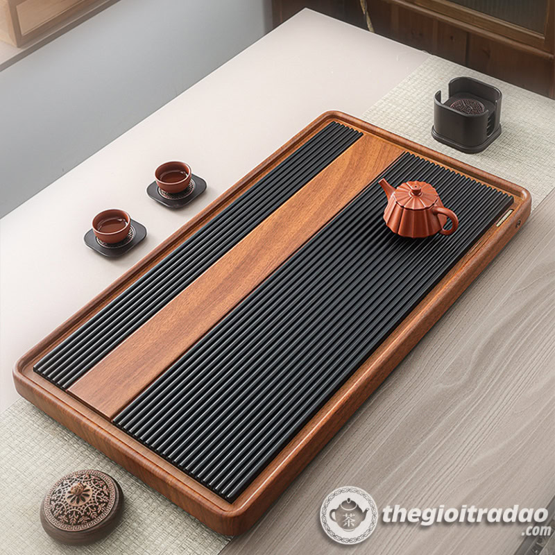 Khay Trà Đạo Gỗ Tự Nhiên Nguyên Tấm Bền Đẹp 15 khay tra dao go tu nhien nguyen tam cao cap--10