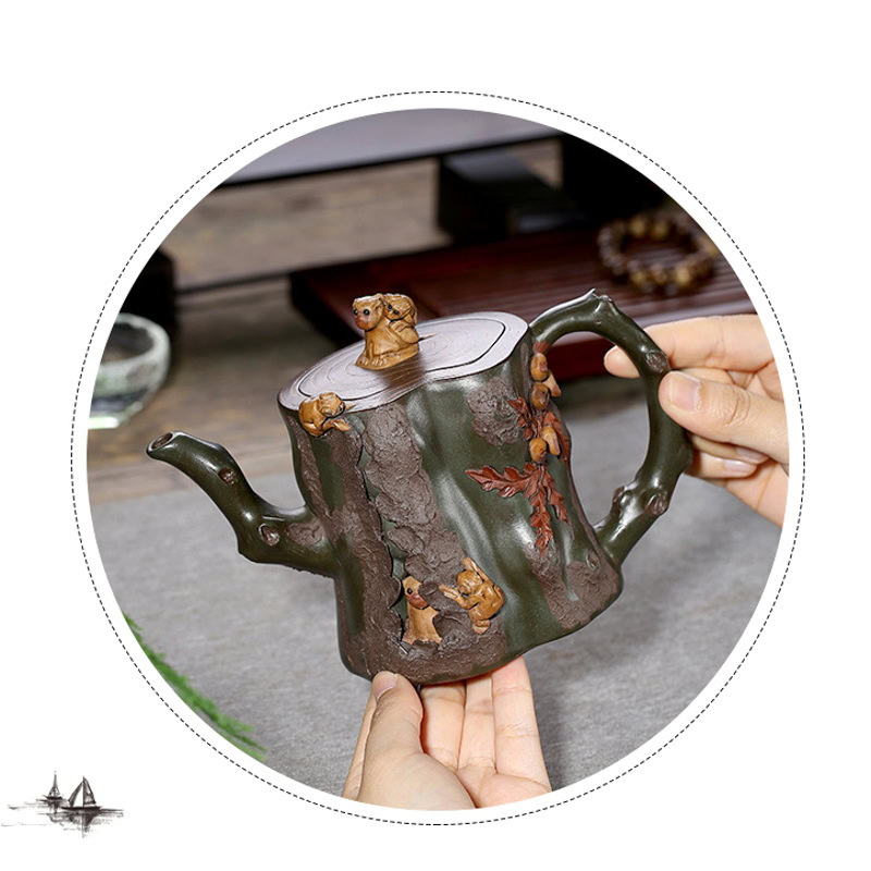 Ấm Tử Sa Cổ Thụ Trang Nguyên Khoáng Tử Nê 590ml 12 am tu sa co thu trang nguyen khoang tu ne 590ml--2