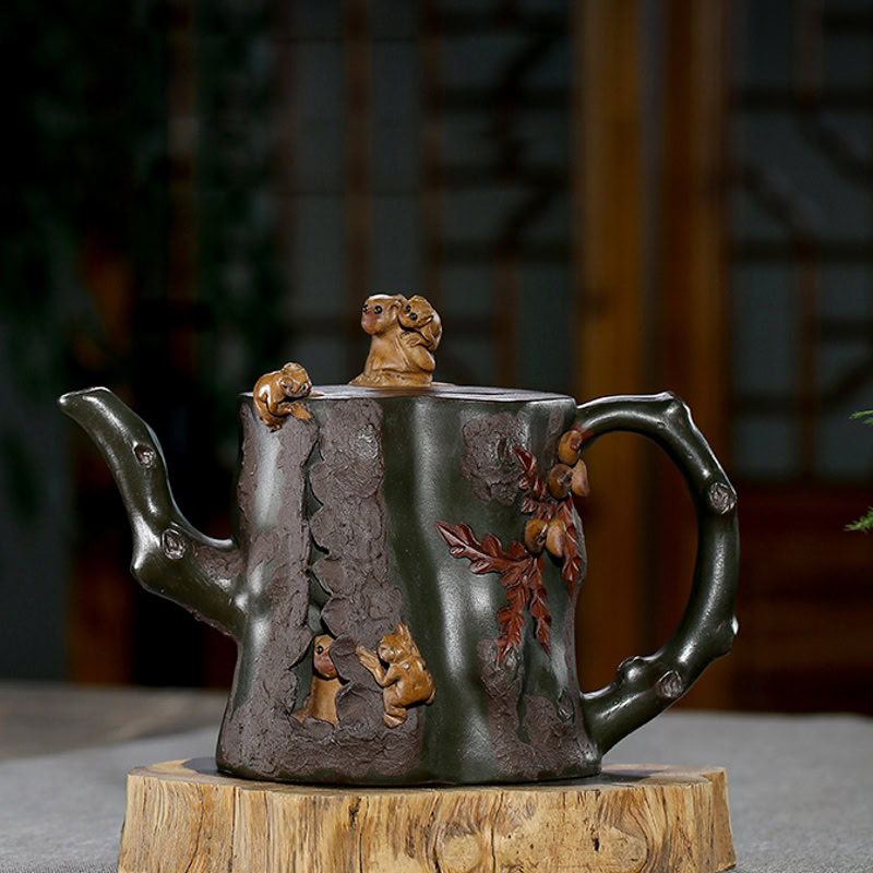 Ấm Tử Sa Cổ Thụ Trang Nguyên Khoáng Tử Nê 590ml 1 am tu sa co thu trang nguyen khoang tu ne 590ml--25