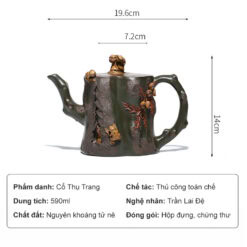 Ấm Tử Sa Cổ Thụ Trang Nguyên Khoáng Tử Nê 590ml 9 am tu sa co thu trang nguyen khoang tu ne 590ml--4