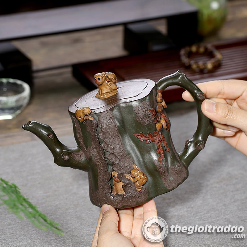 Ấm Tử Sa Cổ Thụ Trang Nguyên Khoáng Tử Nê 590ml 13 am tu sa co thu trang nguyen khoang tu ne 590ml--6