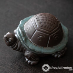 Bộ Lọc Trà Gốm Hình Con Rùa, Dụng Cụ Lọc Trà Độc Đáo 9 bo loc tra gom hinh con rua, dung cu loc tra thu cong doc dao--6