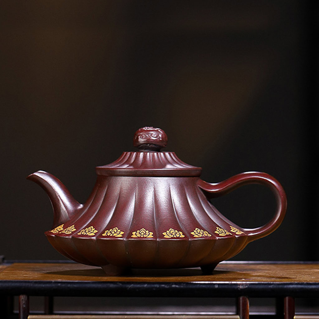 Ấm Tử Sa Vân Lư Thiết Huyết Hồng Sa 300ml 12 Ấm Tử Sa Vân Lư Thiết Huyết Hồng Sa 300ml--15