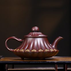 Ấm Tử Sa Vân Lư Thiết Huyết Hồng Sa 300ml 7 Ấm Tử Sa Vân Lư Thiết Huyết Hồng Sa 300ml--16