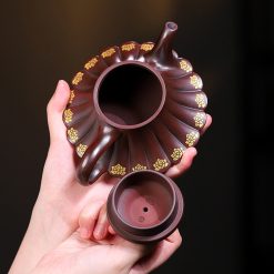 Ấm Tử Sa Vân Lư Thiết Huyết Hồng Sa 300ml 9 Ấm Tử Sa Vân Lư Thiết Huyết Hồng Sa 300ml--7