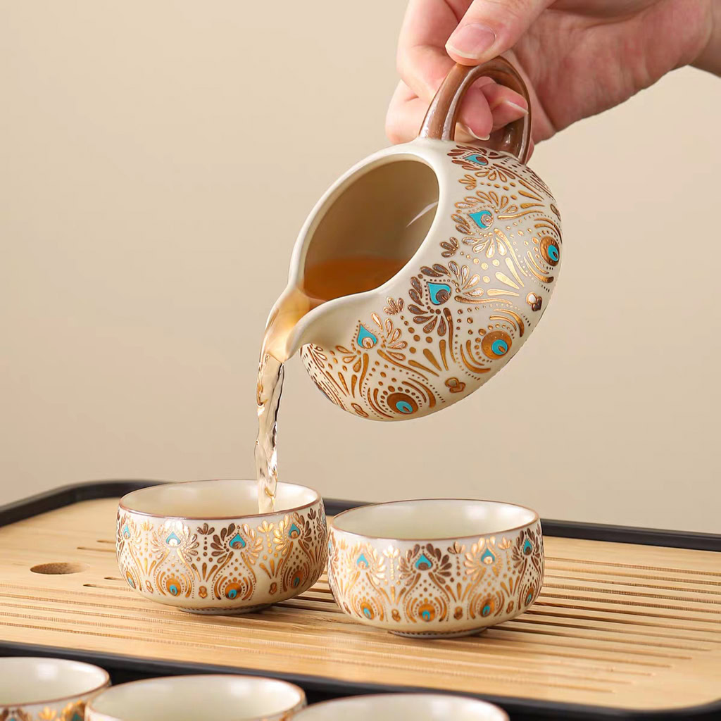 Bộ Ấm Chén Sứ Họa Tiết Hoàng Gia – Set 9 Món Sang Trọng Làm Quà Tặng 17 Bộ Ấm Chén Sứ Họa Tiết Hoàng Gia – Set 9 Món Sang Trọng Làm Quà Tặng--9