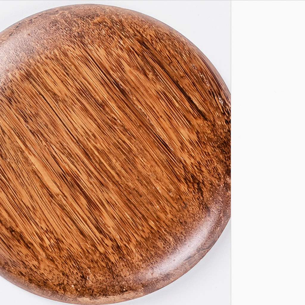 Bộ Đế Gỗ Kèm 6 Lót Chén Trà Gỗ Tự Nhiên, Phụ Kiện Trà Đạo--8