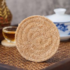 Đế Lót Ấm Trà Xơ Mướp Tự Nhiên – Bảo Vệ Ấm Trà, Giữ Bàn Trà Sạch-