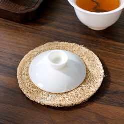 Đế Lót Ấm Trà Xơ Mướp Tự Nhiên – Bảo Vệ Ấm Trà, Giữ Bàn Trà Sạch--4
