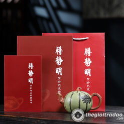 Ấm Tử Sa Quả Dưa Hấu Lục Nê 380ml 10 am tu sa qua dua hau luc ne 380ml--30