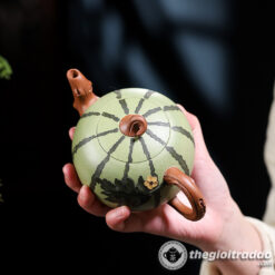 Ấm Tử Sa Quả Dưa Hấu Lục Nê 380ml 8 am tu sa qua dua hau luc ne 380ml--6