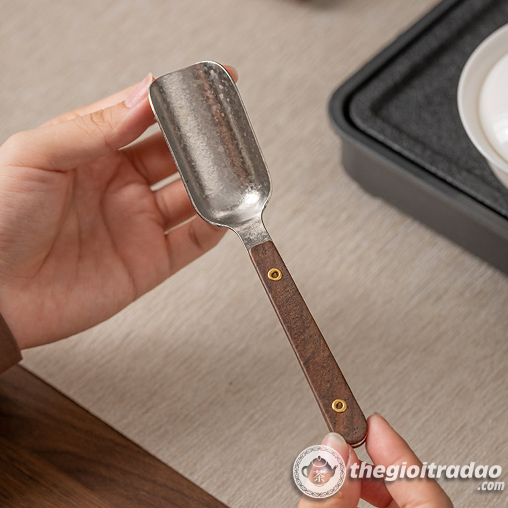 Bộ Kẹp Trà Và Xúc Trà Titan Nguyên Chất, Dụng Cụ Pha Trà Đạo Cao Cấp 12 bo kep tra va xuc tra titan nguyen chat, dung cu pha tra dao cao cap--4