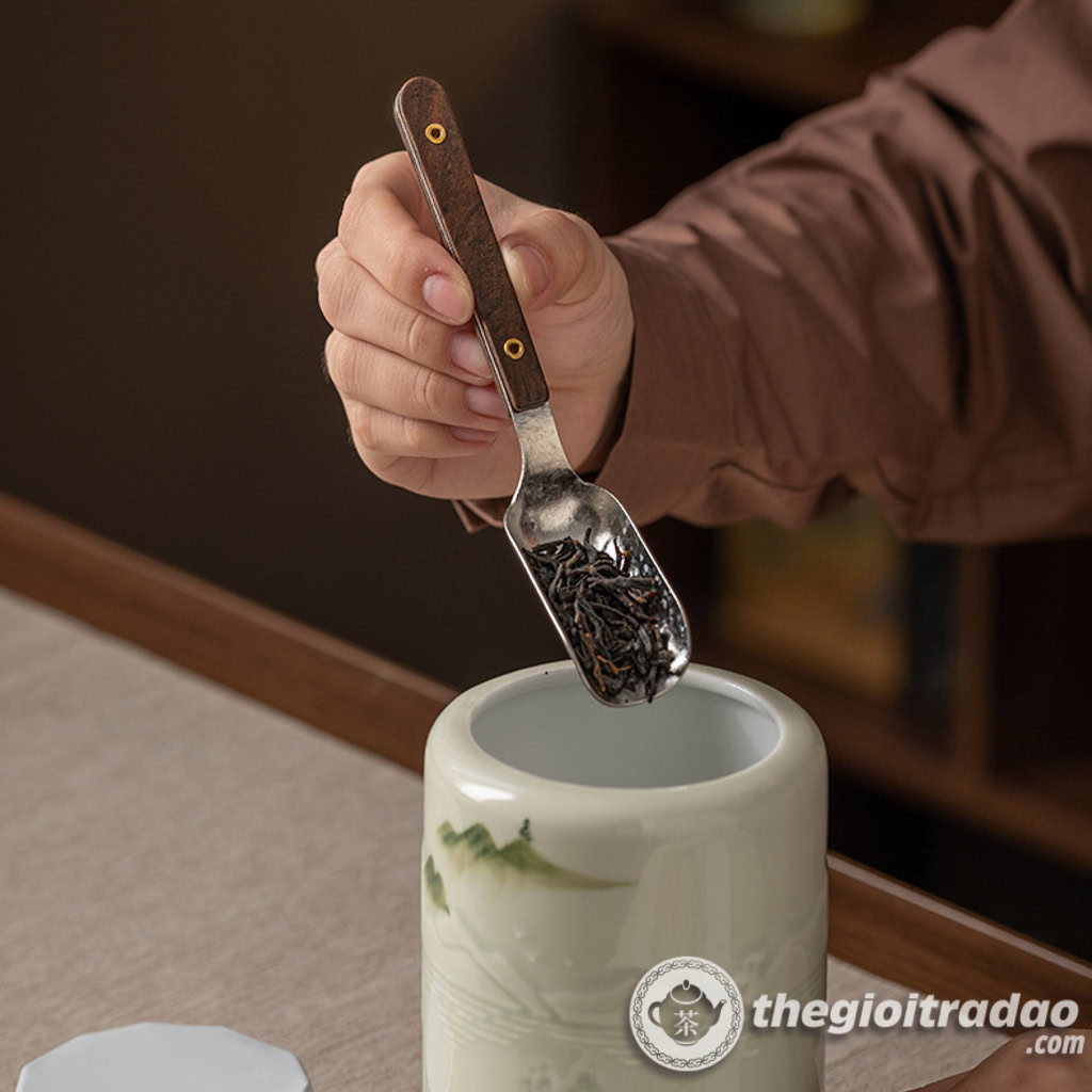 Bộ Kẹp Trà Và Xúc Trà Titan Nguyên Chất, Dụng Cụ Pha Trà Đạo Cao Cấp 13 bo kep tra va xuc tra titan nguyen chat, dung cu pha tra dao cao cap--8