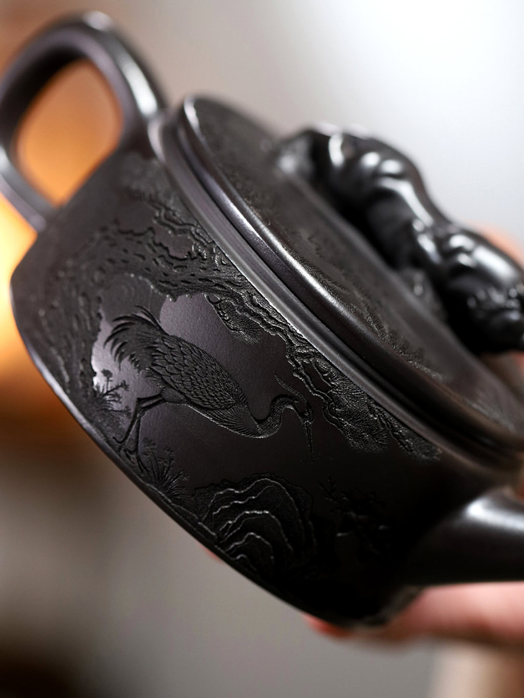 Ấm Tử Sa Nghi Hưng Ngọa Hổ Tàng Long 250ml--18