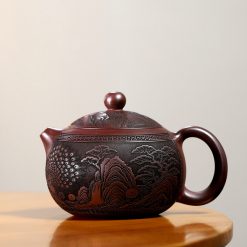 Ấm Tử Sa Tây Thi Cổ Vận Nguyên Khoáng Tử Nê 680ml-