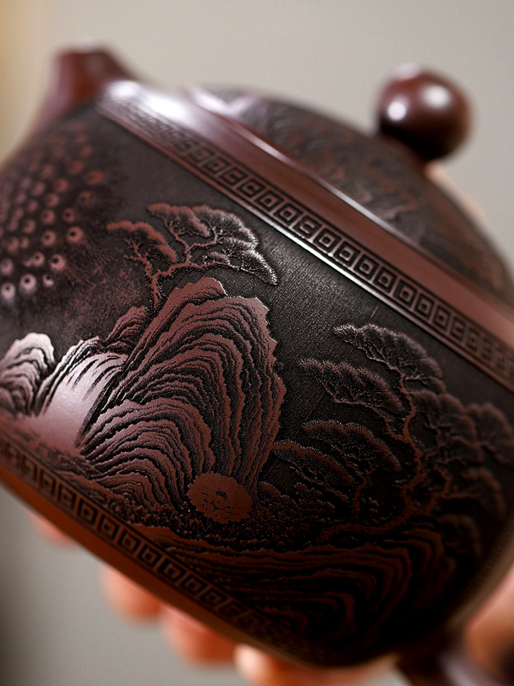 Ấm Tử Sa Tây Thi Cổ Vận Nguyên Khoáng Tử Nê 680ml--17