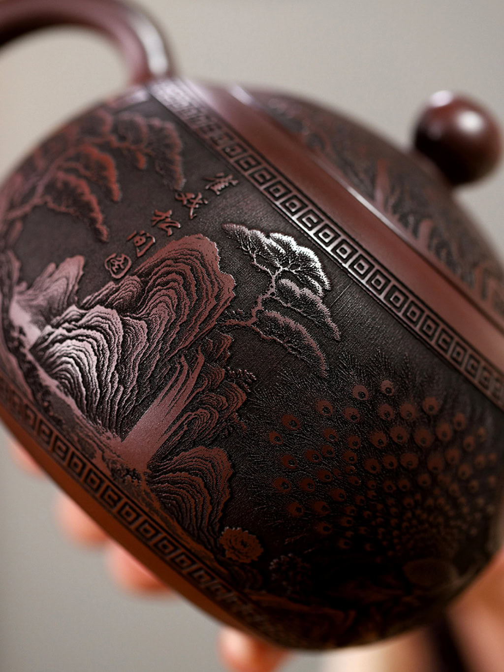 Ấm Tử Sa Tây Thi Cổ Vận Nguyên Khoáng Tử Nê 680ml--18