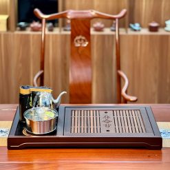 Bàn Trà Điện Gỗ Hương Cao Cấp – Tự Động Đun Nước-010