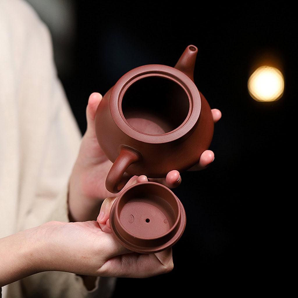 Bộ Ấm Trà Tử Sa Nghi Hưng Cao Thăng 300ml--8