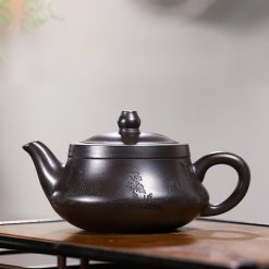 Ấm Tử Sa Cao Thăng Nguyên Khoáng Thạch Hoàng 300ml