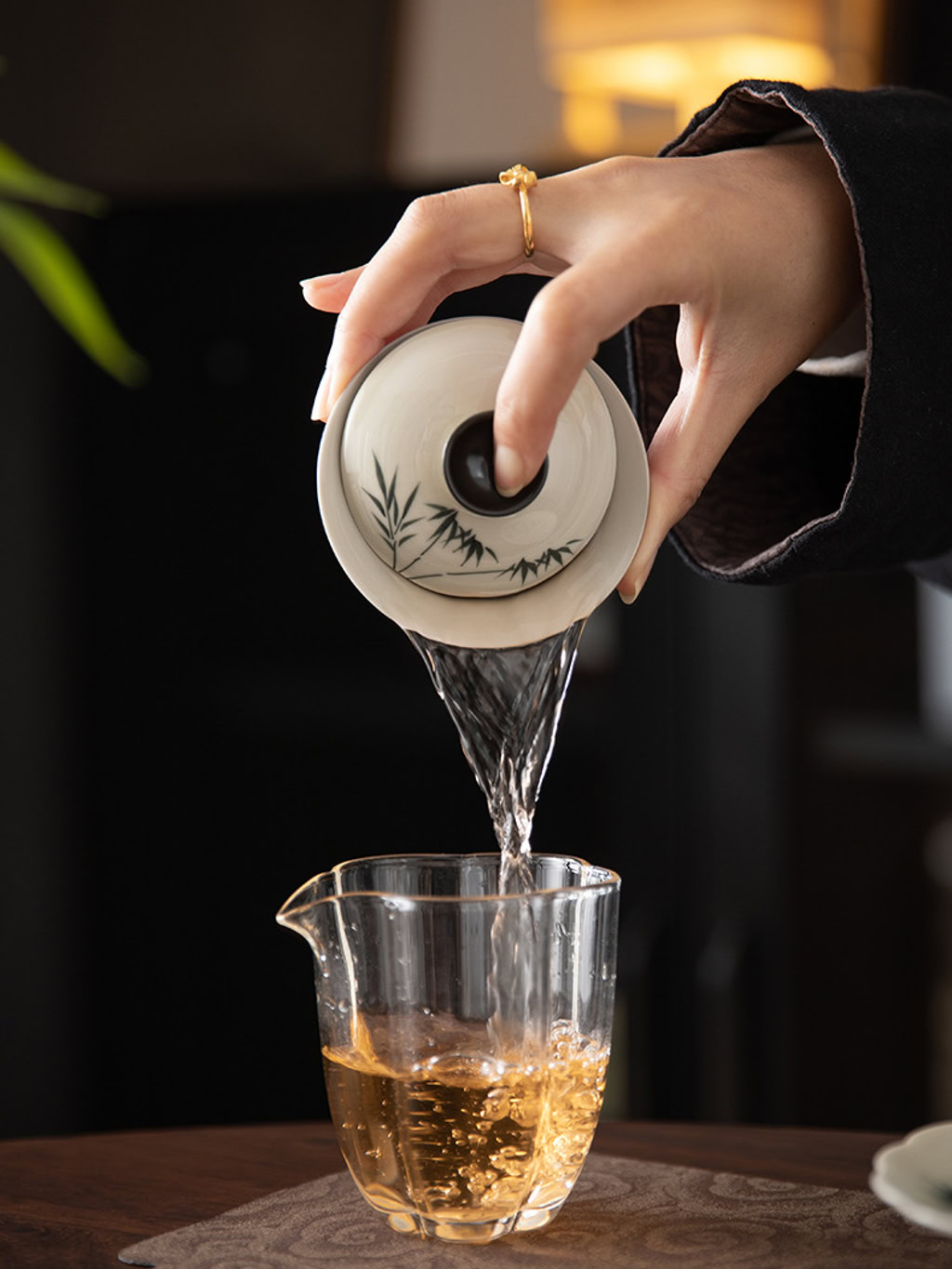 Chen Khai Pha Tra Ve Tay Canh Truc – Men Tro Trang Nga 100ml 5