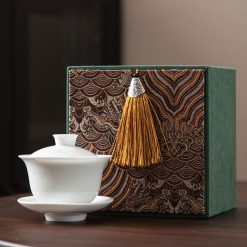 Chén Khải Sứ Trắng Bạch Ngọc 110ml – Hộp Quà Sang Trọng - Ảnh 5