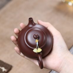 Ấm Tử Sa Dung Thiên Tử Chu Nê 150ml 8 Ấm Tử Sa Dung Thiên Tử Chu Nê 150ml - Ảnh 4