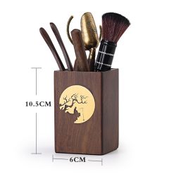Bộ Dụng Cụ Trà Đạo Khảm Đồng Họa Tiết Ngư Ông – 6 Món - Ảnh 6