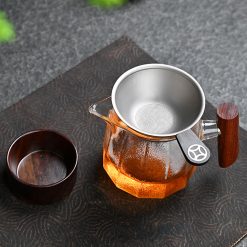 Lưới Lọc Trà Titan Siêu Mịn Tay Cầm Gỗ Tự Nhiên – Kèm Đế Gỗ 7 Lưới Lọc Trà Titan Siêu Mịn Tay Cầm Gỗ Tự Nhiên – Kèm Đế Gỗ - Ảnh 4