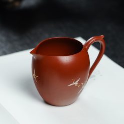 Tống Trà Tử Sa Họa Tiết Chim Hạc, Đại Hồng Bào 200ml 8 Tống Trà Tử Sa Họa Tiết Chim Hạc, Đại Hồng Bào 200ml - Ảnh 4