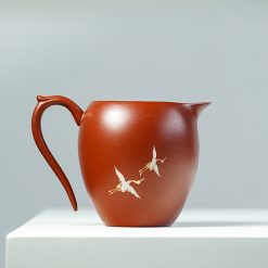 Tống Trà Tử Sa Họa Tiết Chim Hạc, Đại Hồng Bào 200ml 6 Tống Trà Tử Sa Họa Tiết Chim Hạc, Đại Hồng Bào 200ml - Ảnh 2